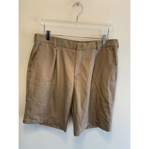 Nike Golf Tan Flat Front Men's Size 35 Shorts